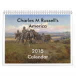 Charles M Russell&#39;s America Calendar at Zazzle