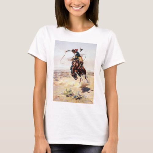 Charles Marion Russell A Bad Hoss T_Shirt