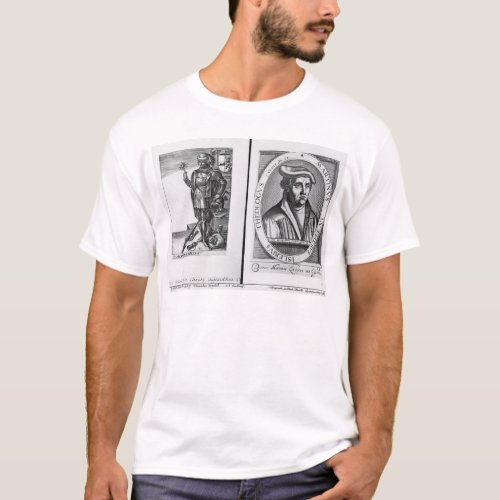 Charles Martel  and Martin Luther T_Shirt
