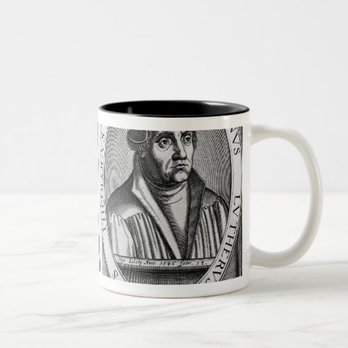 Charles Martel  and Martin Luther Two_Tone Coffee Mug