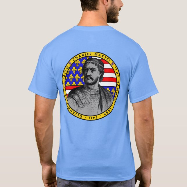 Charles Martel Portrait Seal Shirt (Back)