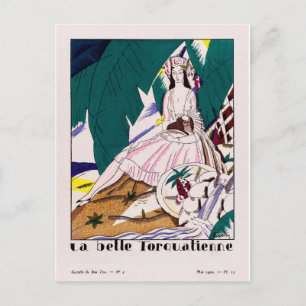 Charles Martin Fashion Holiday Postcard