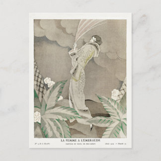 Charles Martin, Fashion, Vintage Style Postcard