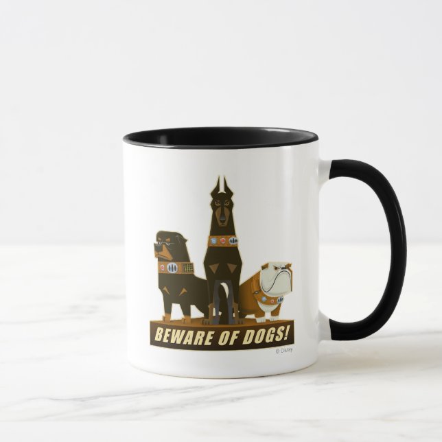 Charles Muntz' dogs from Disney Pixar UP Movie Mug (Right)