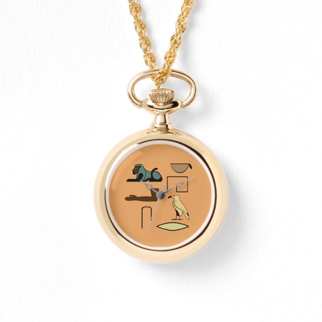 Charles Name in Hieroglyphs symbols of ancient Egy Watch (Front)