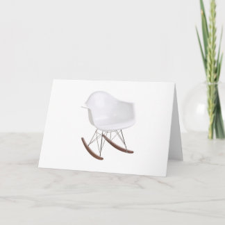 Charles & Ray Eames Shell Eiffel Rocking Chair Card