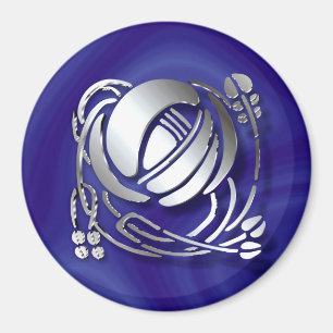 Charles Rennie Mackintosh Rose Magnet