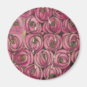 Charles Rennie Mackintosh - Roses Magnet