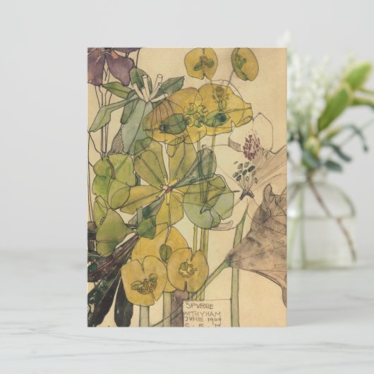 Charles Rennie Mackintosh - Spurge With Yham 1909 (Standing Front)