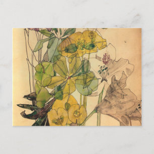 Charles Rennie Mackintosh - Spurge With Yham 1909 Holiday Postcard