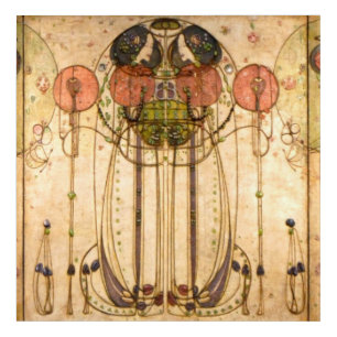 Charles Rennie Mackintosh The Wassail Acrylic Print