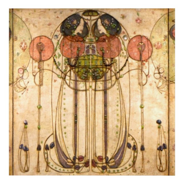 Charles Rennie Mackintosh The Wassail Acrylic Print (Front)