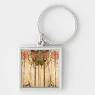 Charles Rennie Mackintosh The Wassail Keychain