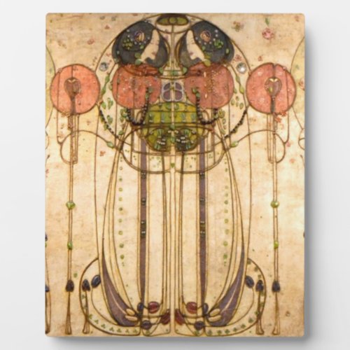 Charles Rennie Mackintosh The Wassail Plaque