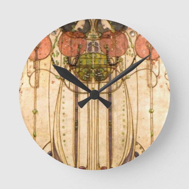 Charles Rennie Mackintosh The Wassail Round Clock (Front)