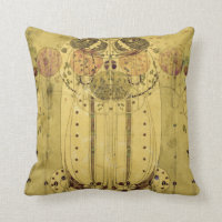 Charles Rennie Mackintosh - The Wassail Throw Pillow