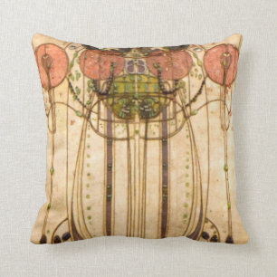 Charles Rennie Mackintosh The Wassail Throw Pillow