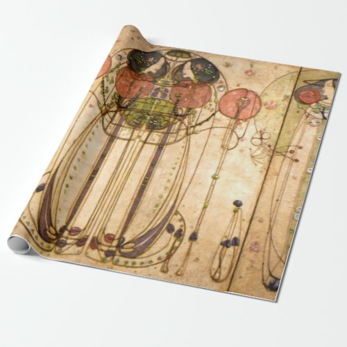 Charles Rennie Mackintosh The Wassail Wrapping Paper