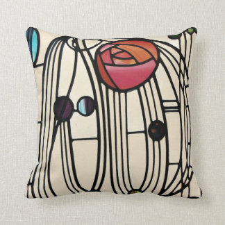 Charles Rennie Mackintosh Throw Pillow