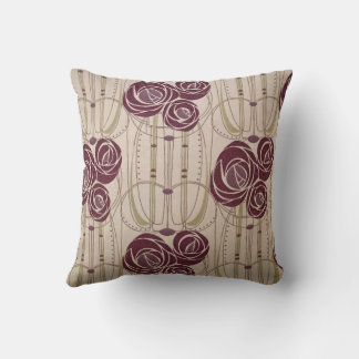 charles-rennie-mackintosh throw pillow