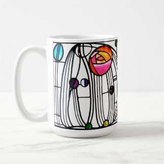 Charles Rennie Mackintosh window flowers Coffee Mug