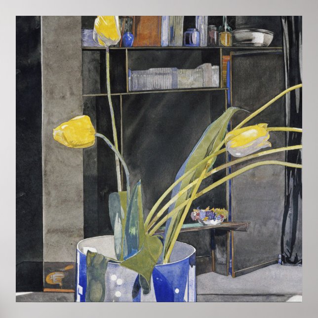 Charles Rennie Mackintosh - Yellow Tulips Poster (Front)