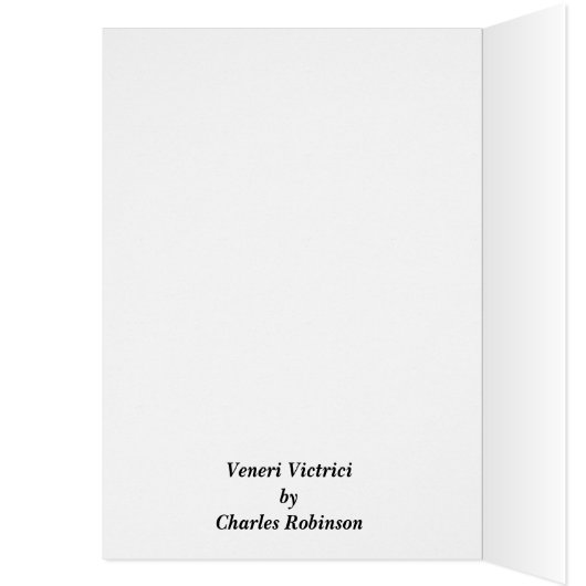 Charles Robinson - Veneri Victrici (Inside (Left))