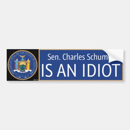 Charles Schumer Bumper Sticker