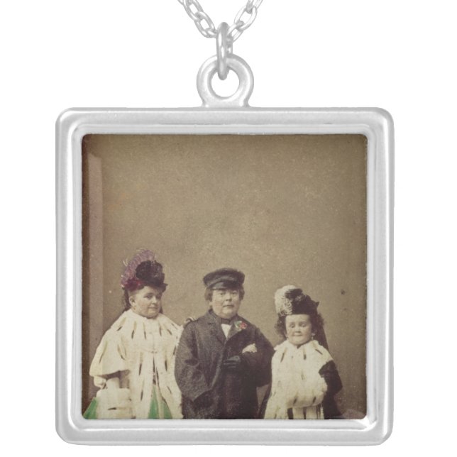 Charles Sherwood Stratton Silver Plated Necklace (Front)