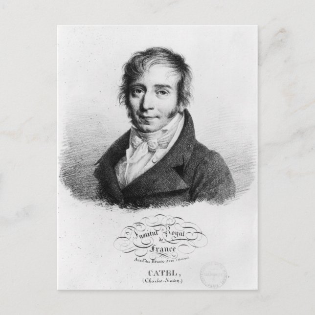Charles Simon Catel Postcard (Front)
