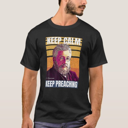 Charles Spurgeon Preaching T_Shirt