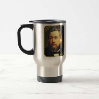 Charles Spurgeon Vintage Travel Mug by justificationbygrace at Zazzle