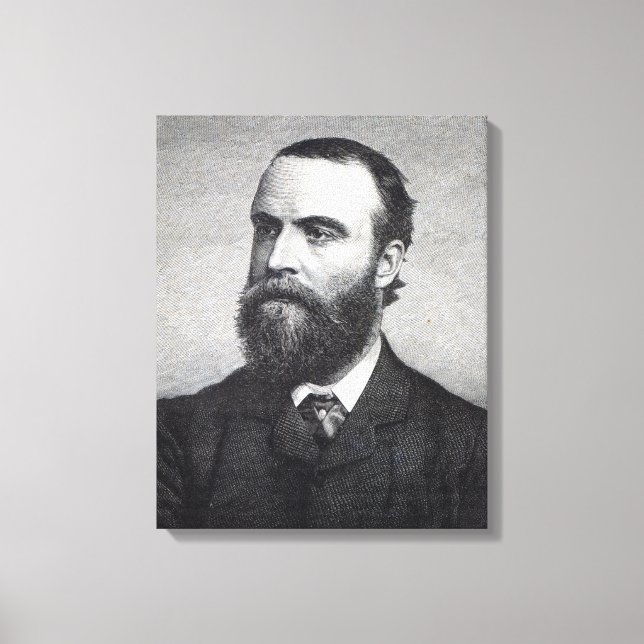 Charles Stewart Parnell Canvas Print (Front)