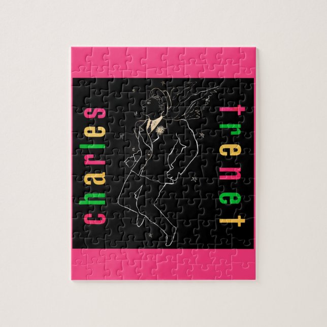 Charles Trenet Jigsaw Puzzle (Vertical)
