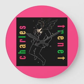 Charles Trenet Large Clock