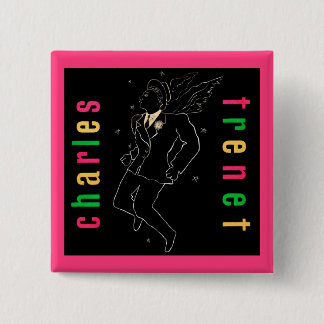 Charles Trenet Pinback Button