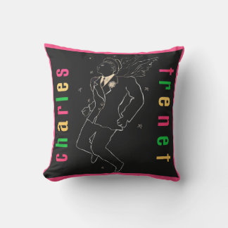 Charles Trenet Throw Pillow