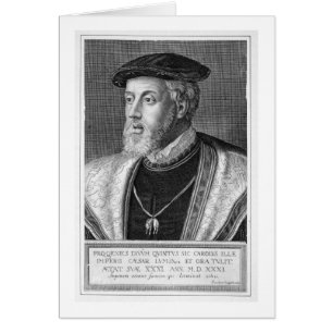 Charles V (1500-58) (engraving) Cards