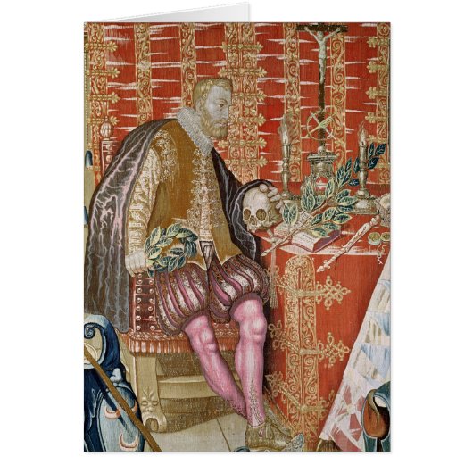 Charles V from 'The Tapestry of Charles Cards (Front)