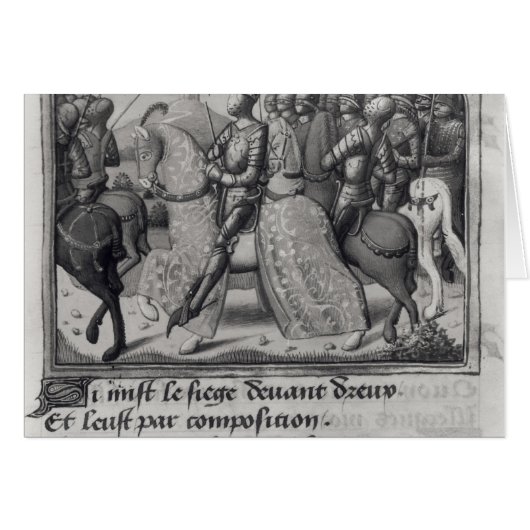 Charles VII  and Joan of Arc at the Siege of (Front Horizontal)