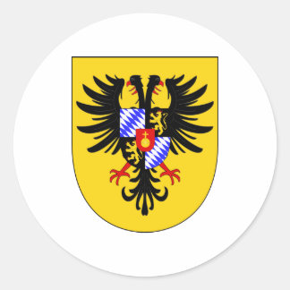 Charles VII Arms imperial Coat Holy Roman Emperor Classic Round Sticker