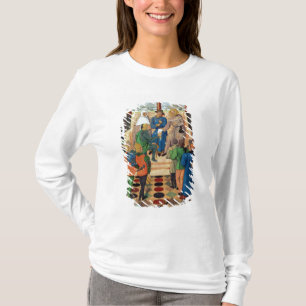 Charles VII  giving a document to Joan of Arc T-Shirt