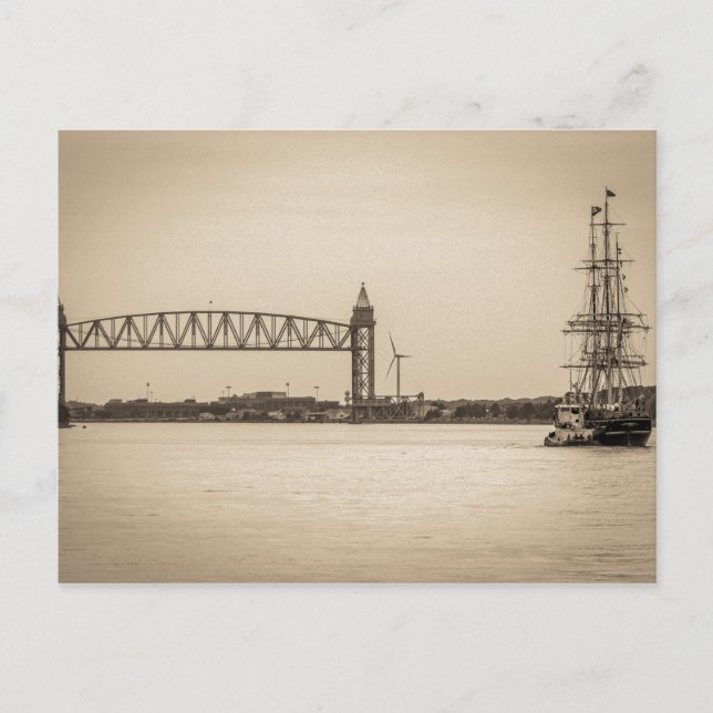 Charles W. Morgan 38th Voyage Postcard (Front)