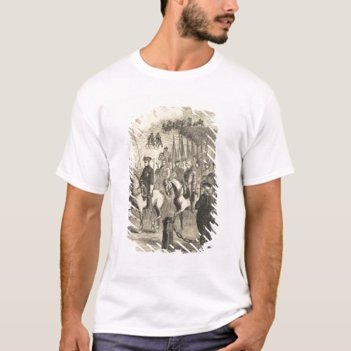 Charles XII of Sweden entering Copenhagen T_Shirt