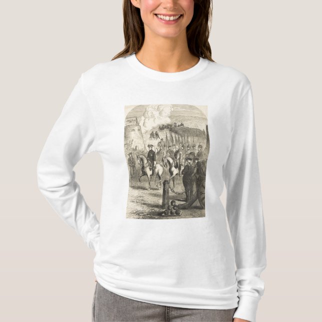 Charles XII of Sweden entering Copenhagen T-Shirt (Front)