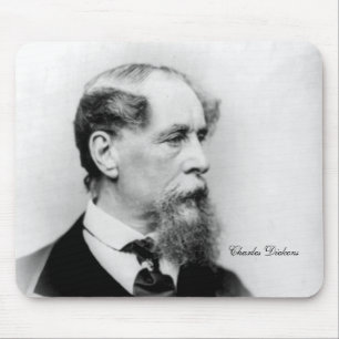 CharlesDickens Author Mouse Pad