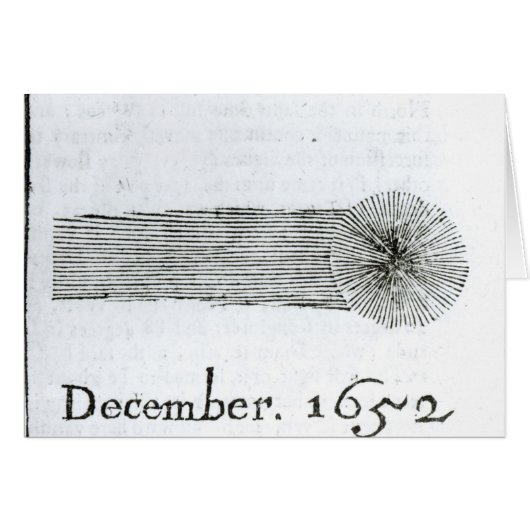 Charles's Comet, December 1652 Cards (Front Horizontal)