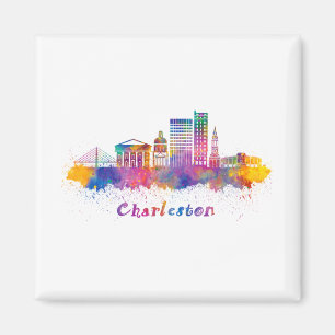 charleston aquarela horizon magnet