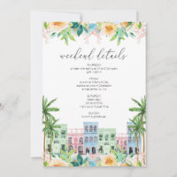 Charleston Bachelorette Itinerary