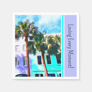 Charleston Bachelorette Party Paper Napkin